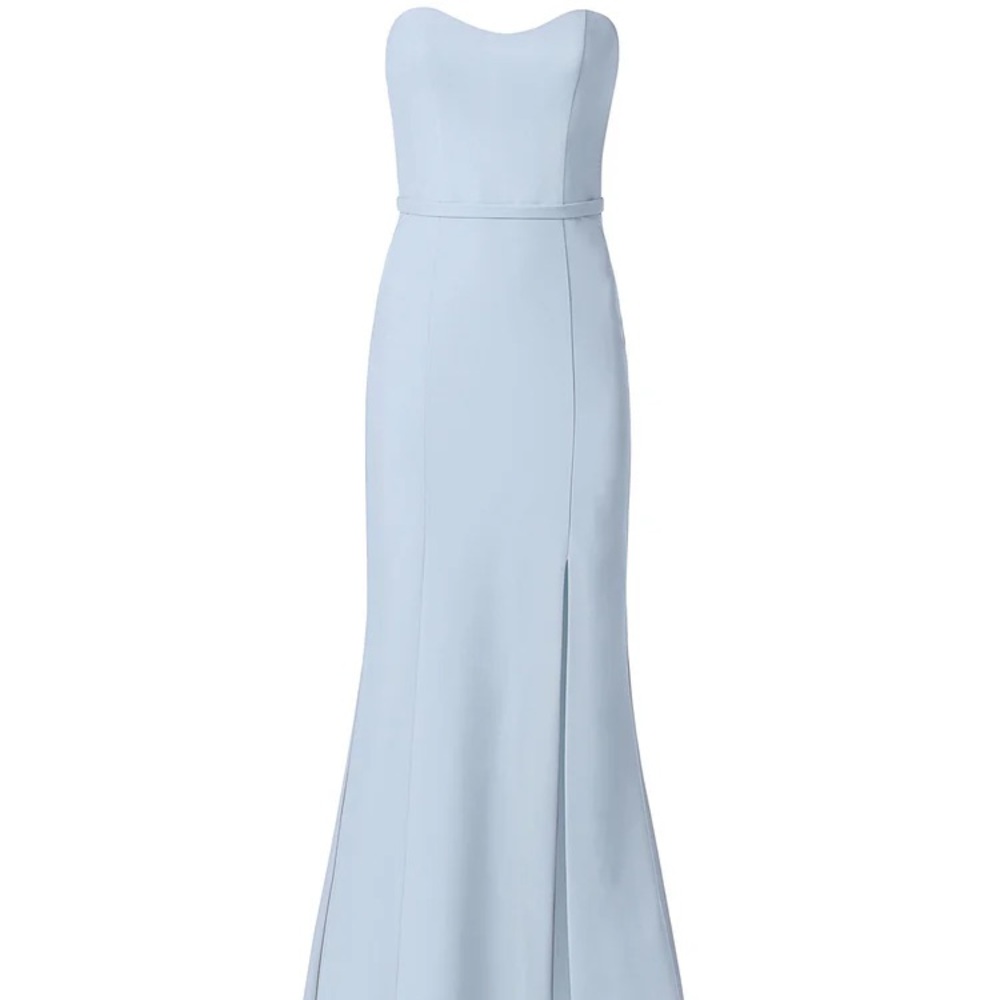 Elegant Blue Sleeveless Gown